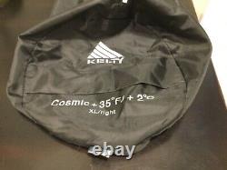 Kelty Cosmic 35 Degree Sleeping Bag Right Zip with orig Stuff Sack