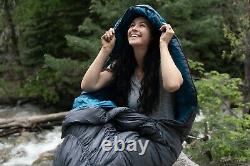 Klymit KSB 15 Degree Down Hybrid Sleeping Bag Camping Backpacking Refurbished