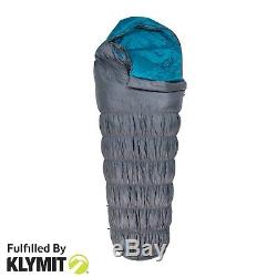 Klymit KSB 35 Degree Down Hybrid Sleeping Bag Camping Backpacking Brand New