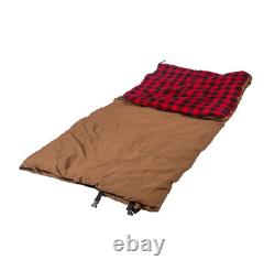 Kodiak Canvas Flannel -10 Degrees Sleeping Bag 39 x 81 Camping Outdoor NEW