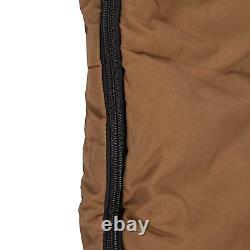 Kodiak Canvas Flannel -10 Degrees Sleeping Bag Cotton Canvas Shell Double Layer