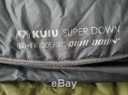 Kuiu Super Down Sleeping Bag 30° Ultralight Hunting Camping