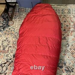 LL Bean Goose Down Sleeping Bag -15F Long Left NICE