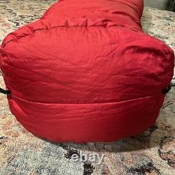 LL Bean Goose Down Sleeping Bag -15F Long Left NICE