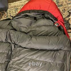 LL Bean Goose Down Sleeping Bag -15F Long Left NICE