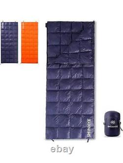 LOCHAS Lightweight Sleeping Bag, 500 Fill Down Ultralight Backpacking Sleeping