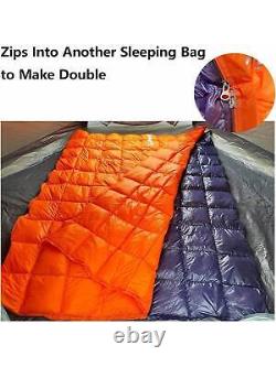 LOCHAS Lightweight Sleeping Bag, 500 Fill Down Ultralight Backpacking Sleeping