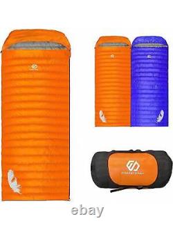 LOCHAS down sleeping bag, 550/650 down filling power adult sleeping bag