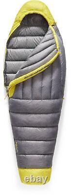 Long PEWTER GREY Spark 30F Down Sleeping Bag Women's