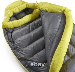 Long PEWTER GREY Spark 30F Down Sleeping Bag Women's