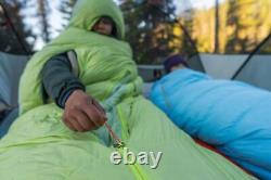 Long Wide GREEN Boost 650 32F/0C Sleeping Bag