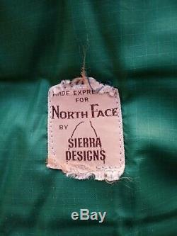 Lot of 2 Vintage North Face by Sierra Designs Down Mummy Sleeping Bag Lightweigh