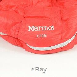 MARMOT $249 ATOM Down 40F Sleeping Bag / Regular LZ
