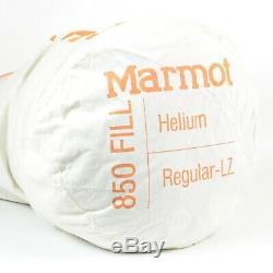 MARMOT $399 Women's HELIUM 850 Fill Down 15F Sleeping Bag / Regular LZ