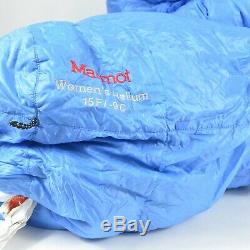 MARMOT $399 Women's HELIUM 850 Fill Down 15F Sleeping Bag / Regular LZ