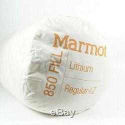 MARMOT $499 Lithium 850 Fill Down 0F Sleeping Bag / Regular LZ