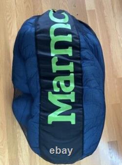 MARMOT HELIUM 15F DOWN SLEEPING BAG 900 FILL. Excellent condition! $412 RETAIL
