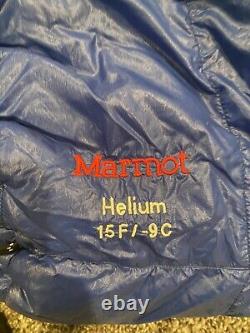 MARMOT HELIUM 15 degree sleeping bag, Long