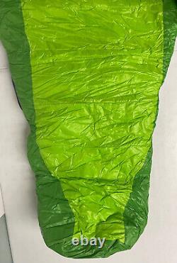 MARMOT Women's Sunset 30 Sleeping Bag, Long 5'10 Right Hand GREEN Mummy NEW