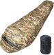 Mt Military Down Mummy Sleeping Bag For Cold Weather Multicam