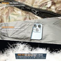 MT Military Down Mummy Sleeping Bag for Cold Weather Multicam