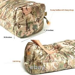 MT Military Down Mummy Sleeping Bag for Cold Weather Multicam