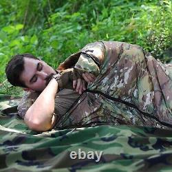 MT Military Down Mummy Sleeping Bag for Cold Weather Multicam