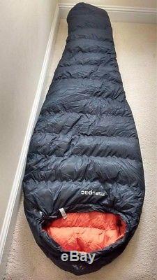 Macpac Epic 450 SF down (750 fill power) sleeping bag 2-3 season weighs 971g