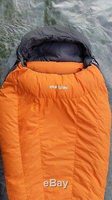 Macpac Sanctuary 600XP Down Insulated Sleeping Bag excellent mountain equipment