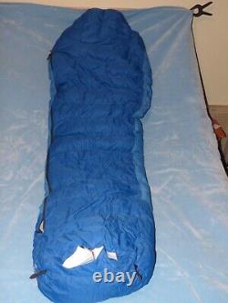 Marmot ASPEN Down 15° ADVENTURER Sleeping Bag Unisex 82x31 Withstash pocket LZip