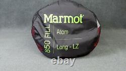 Marmot ATOM Sleeping Bag New with Tags 850 Fill Goose Down Mummy Bag
