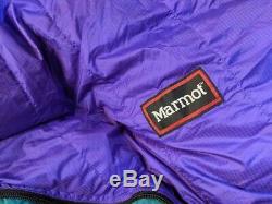 Marmot Aguille -5F Goose Down Sleeping Bag Regular Gore-tex DryLoft right zip