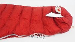 Marmot Atom 40F/5C Down Sleeping Bag Mummy Red WithCompression Sack Regular Length