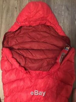 Marmot Atom Down Sleeping Bag Long Left Zip 40 degree Ultralight Backpacking