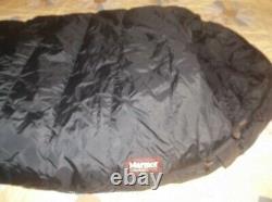 Marmot Black Gopher Goose Down Sleeping Bag Gore-tex -20 Vintage USA NOT Penguin