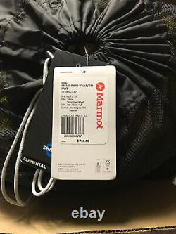 Marmot COL Goose Down Sleeping Bag, Size Regular with Left Zip New with Tags