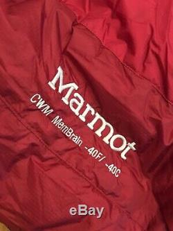 Marmot CWM -40 Sleeping Bag Long NWT
