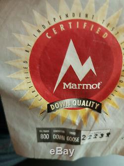 Marmot CWM -40 deg Down Sleeping Bag, Like new condition. Regular Length