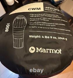 Marmot CWM -40 degree sleeping bag regular