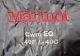 Marmot Cwm Eq -40 Down Sleeping Bag, Size- Regular, Used, Excellent Condition