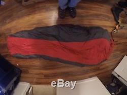 Marmot CWM EQ Down Sleeping Bag -40F Used Excellent Shape