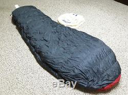 Marmot CWM Eq -40 F Goose Down Sleeping Bag Size Long, Right-hand zipper