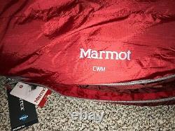 Marmot CWM Goose Down Sleeping Bag Brand New 2019 Model
