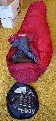 Marmot CWM MemBrain -40F Down Sleeping Bag Never Used, size Regular