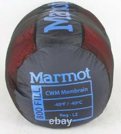 Marmot CWM Sleeping Bag -40F Down, Reg/Left Zip /52490/