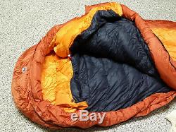 Marmot Col Membrain -20 Rated Goose Down Sleeping Bag- size Long Right Zip