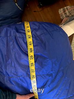 Marmot Gopher -20 Goose Down Sleeping Bag Gore-tex USA Made EXCELLENT Condition