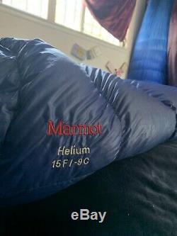 Marmot Helium 15 900 Fill Long Down Sleeping Bag