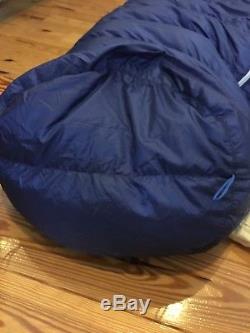 Marmot Helium 15 Degree Goose Down Sleeping Bag Long Left EUC