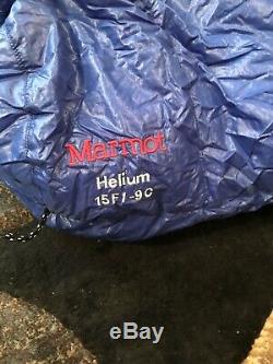 Marmot Helium Sleeping Bag 15 Degree Down